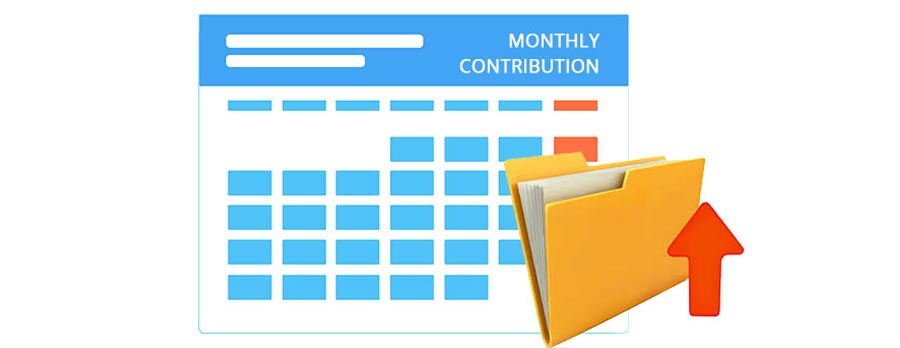Now upload Monthly Contribution File in ESIC website!